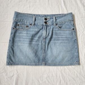 Vintage y2k American Eagle pinstripe mini skirt